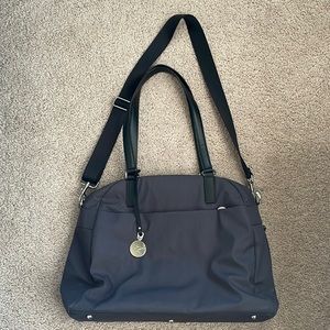 LO & SONS THE O.G. OVERNIGHT GYM TRAVEL WEEKENDER BAG HEATHERED GREY TOTE OG